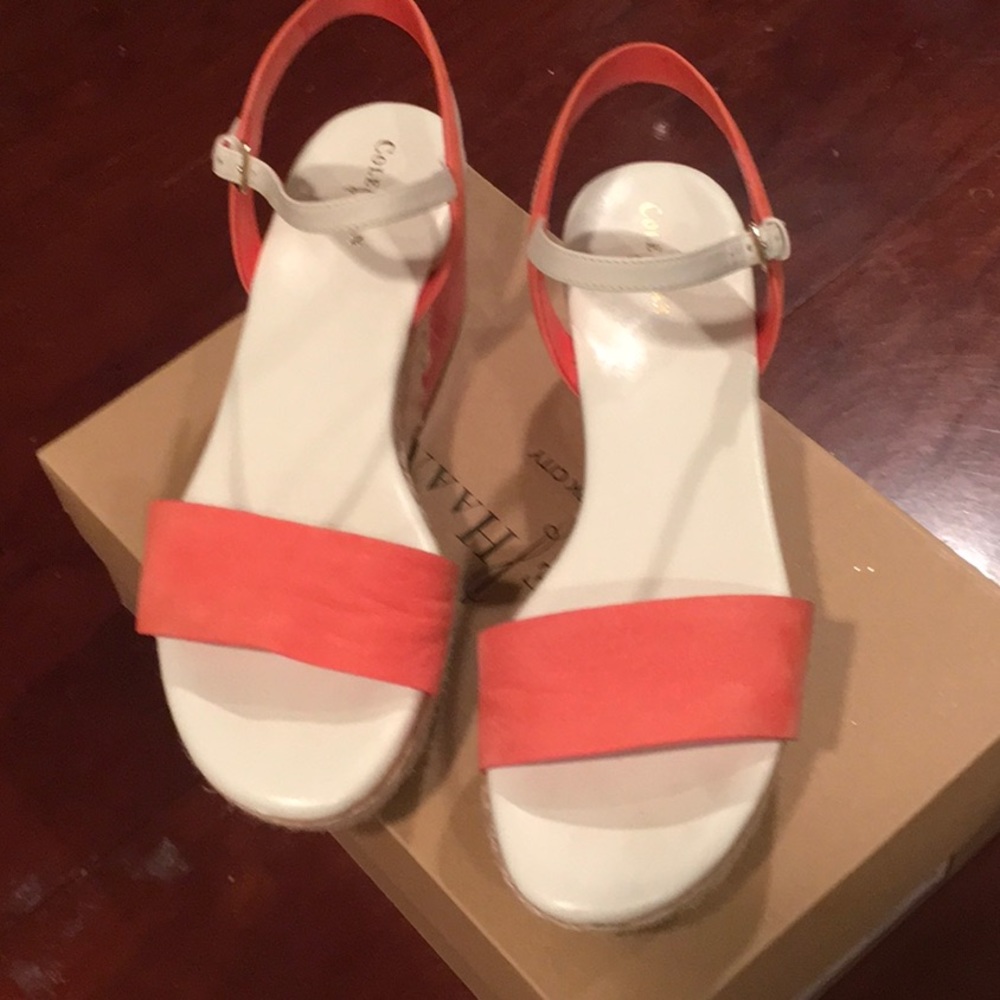 Beautiful Cole Han wedge sandals